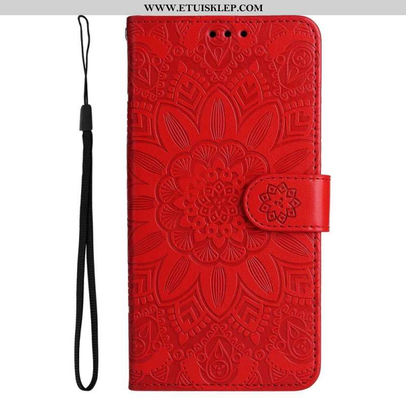 Etui Folio do Samsung Galaxy S23 5G Mandala Sun Ze Smyczą